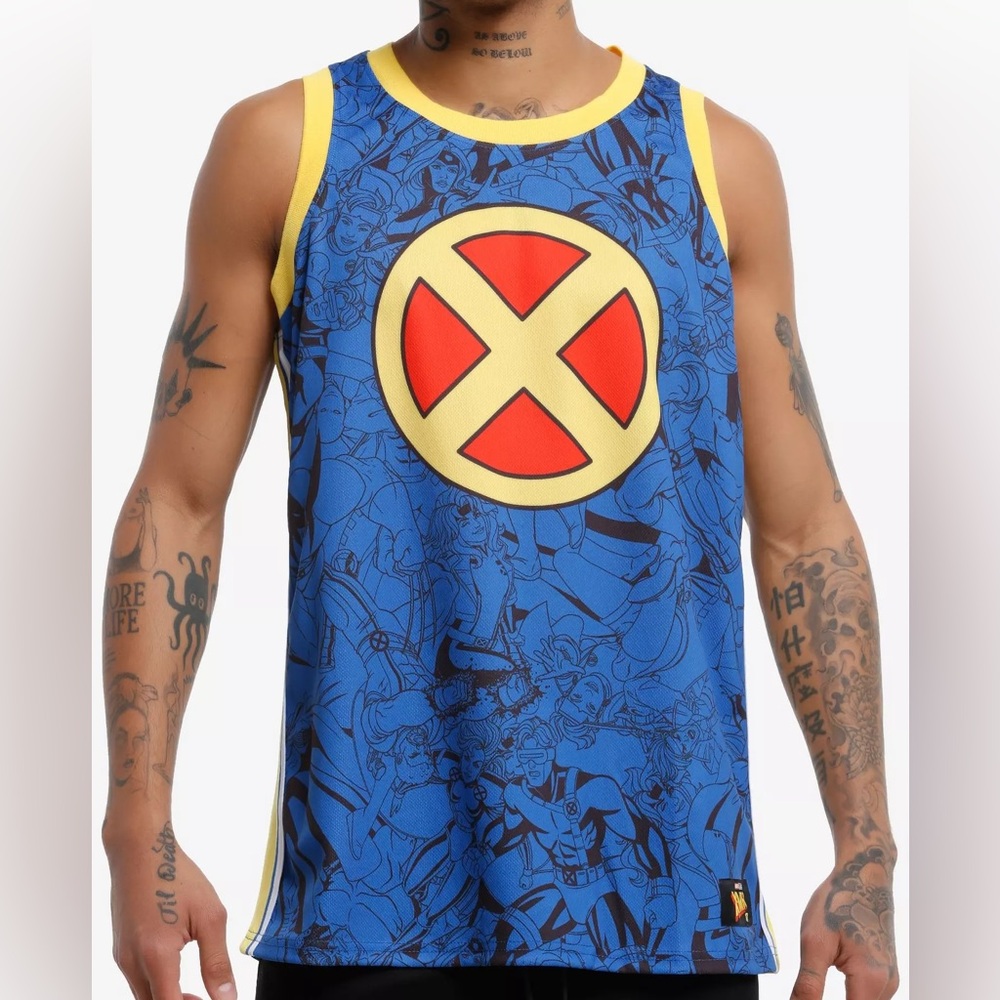 Marvel‎ X-Men '97 Basketball Jersey Hot Topic